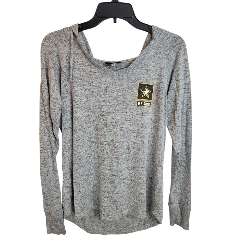 Boxercraft Gray US Army Military Combat Pullover Sweatshirt Women's Size Large